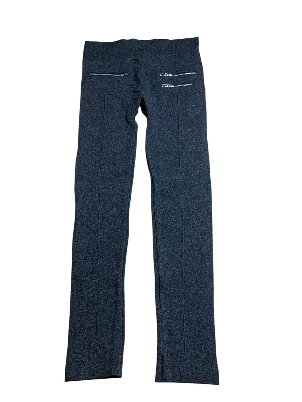 Streetwear Society Black Zip-Pocket Ponte Trousers - S/M